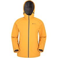 Los mejores  - Mountain Warehouse Chaqueta Softshell Exodus para Hombre - Chaqueta Casual de diseño práctico- Impermeable- Dobladillo…